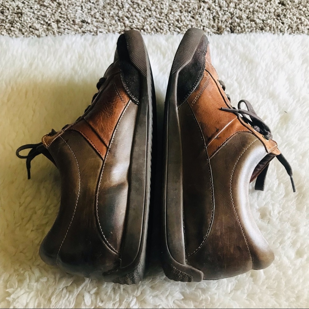 Neil M. Leather/Suede Sneakers Men’s Shoes sz 10 D - Picture 5 of 9
